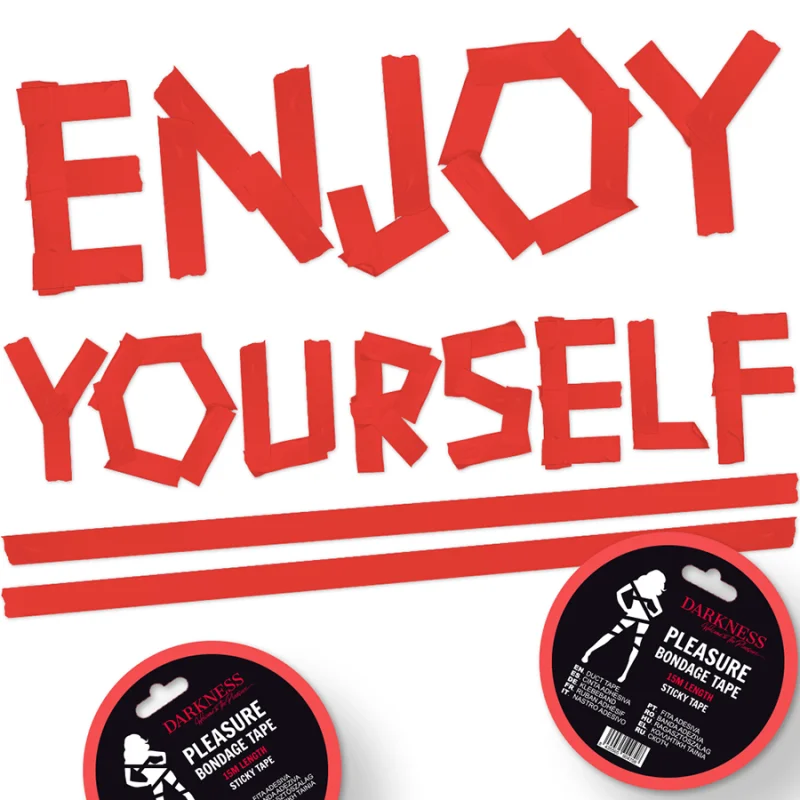 Ταινία Bondage - Κολλητική Self-bonding - 15 M - Κόκκινο