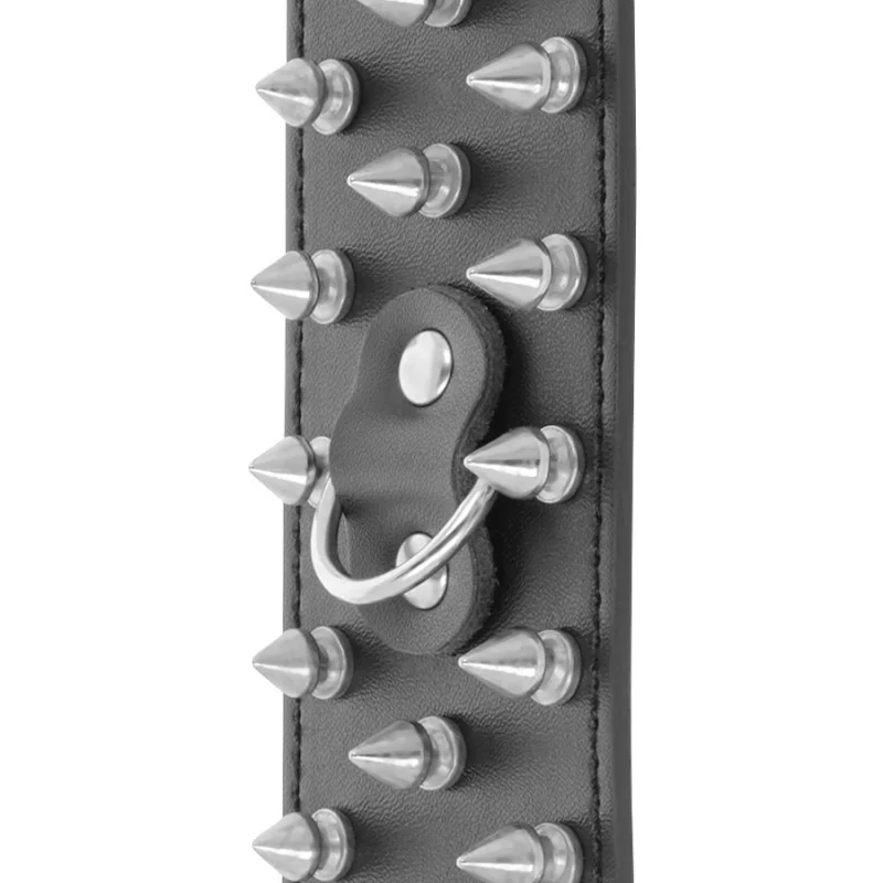 Skulls And Bones - Χειροπέδες με Ακίδες Ρυθμιζόμενες - Μαύρο product.details.thumbnail 4