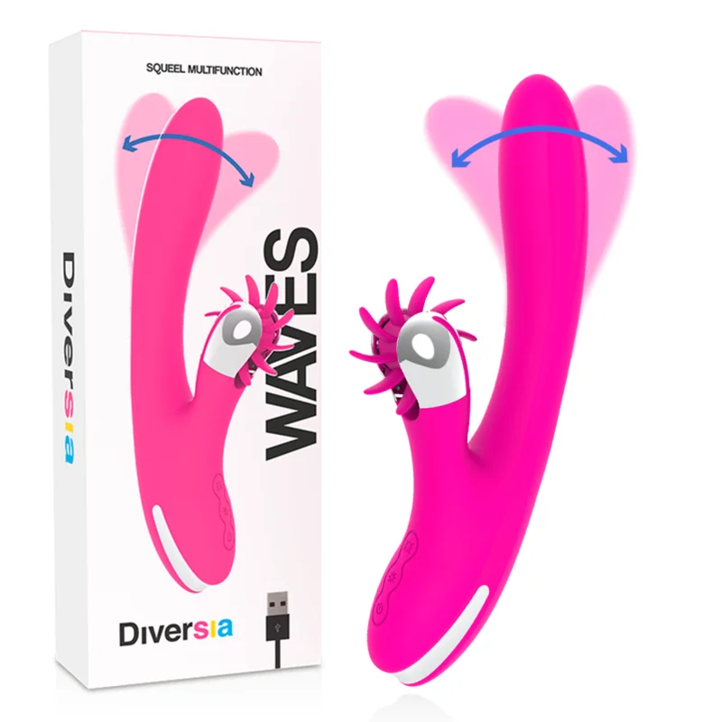 Bunny Waves - Wave Motion Rabbit Vibrator 24 Cm