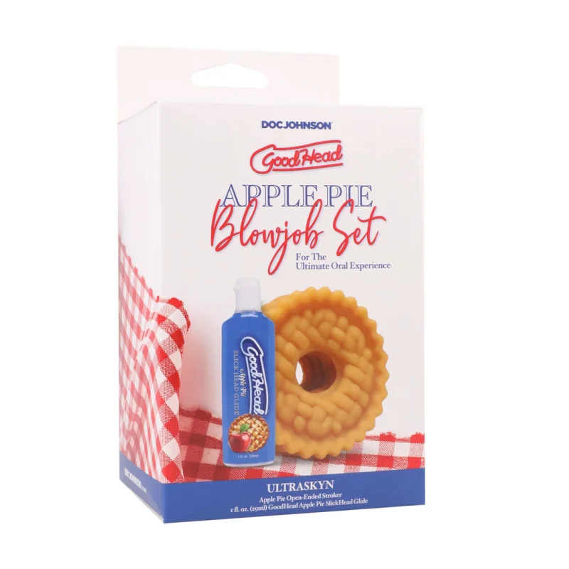 Goodhead - Apple Pie Blowjob Set - Stroker & Edible Oral Sex Lube product.details.thumbnail 1