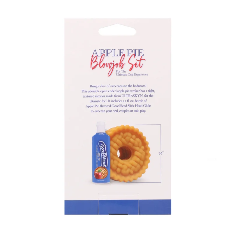 Goodhead - Apple Pie Blowjob Set - Stroker & Edible Oral Sex Lube product.details.thumbnail 2