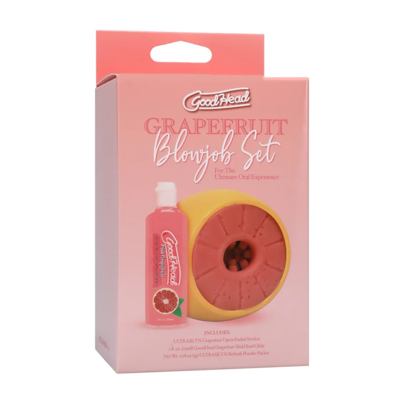 Goodhead Grapefruit Blowjob Set – Σετ Αυνανισμού με Βρώσιμο Τζέλ product.details.thumbnail 1