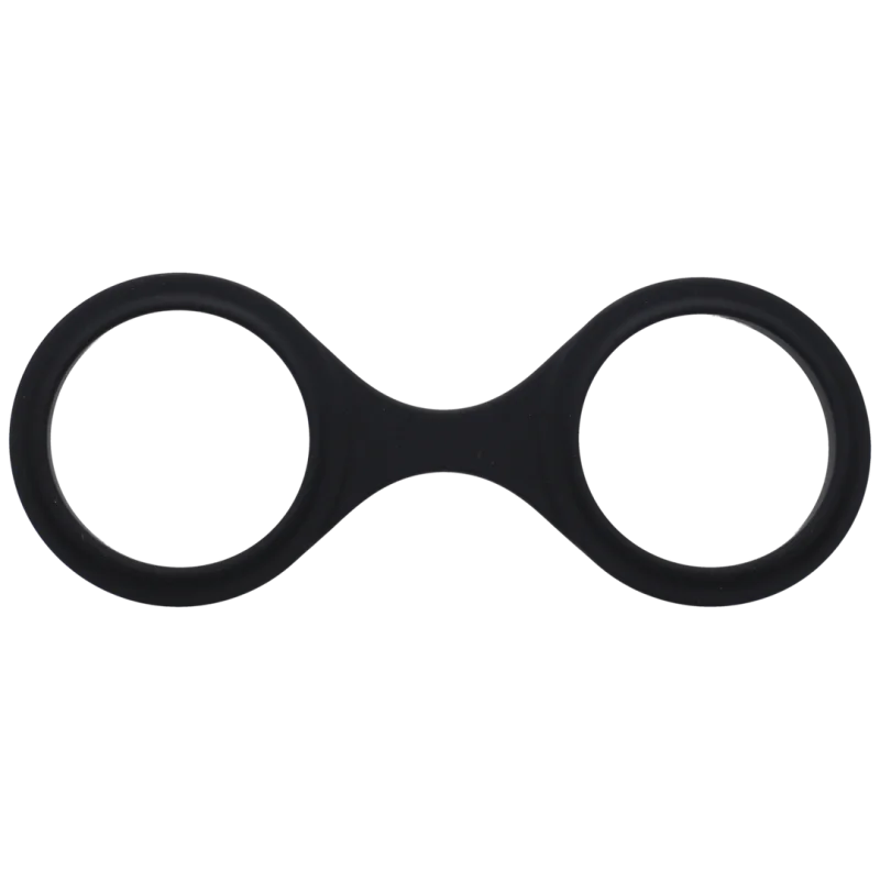 Merci - Play Cuffs - Silicone Play Handcuffs For Light Bondage - Black product.details.thumbnail 2