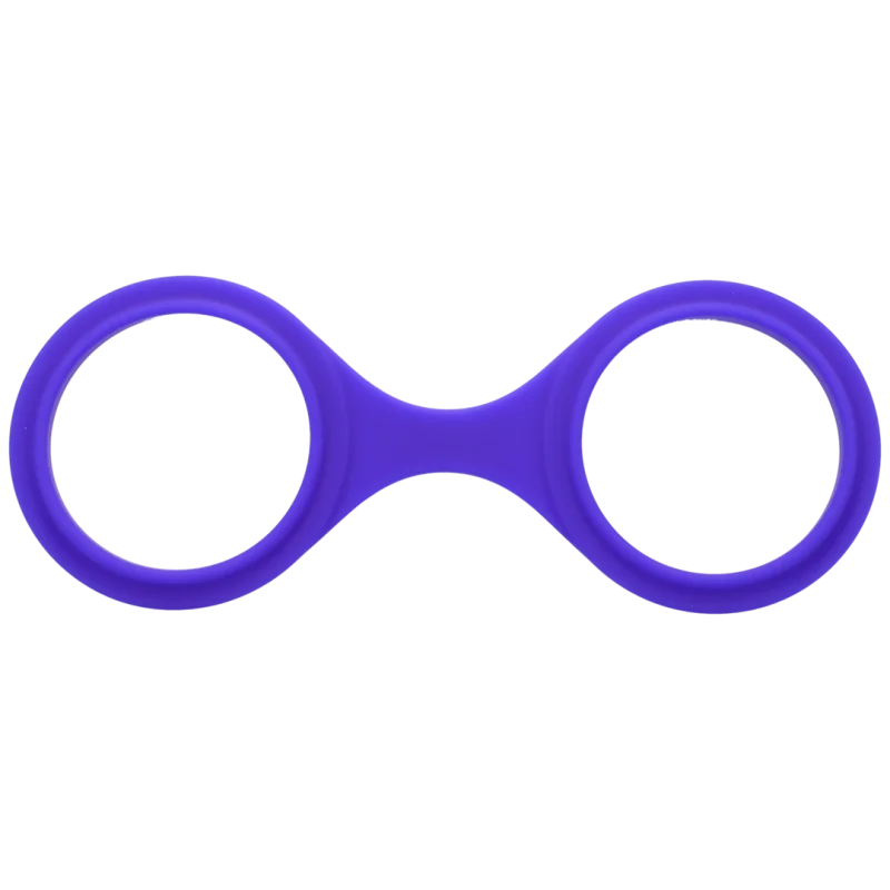 Merci - Play Cuffs - Silicone Play Handcuffs For Light Bondage - Purple product.details.thumbnail 2