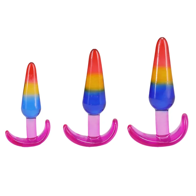 Rainbow Anal Trainer Set - Σετ Πρωκτικές Σφήνες