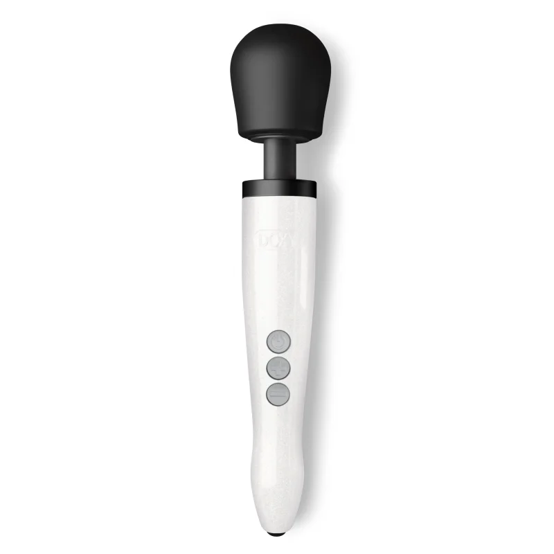 Die Cast Rechargeable - Wand Massager - White - Doxy Pleasure Gear