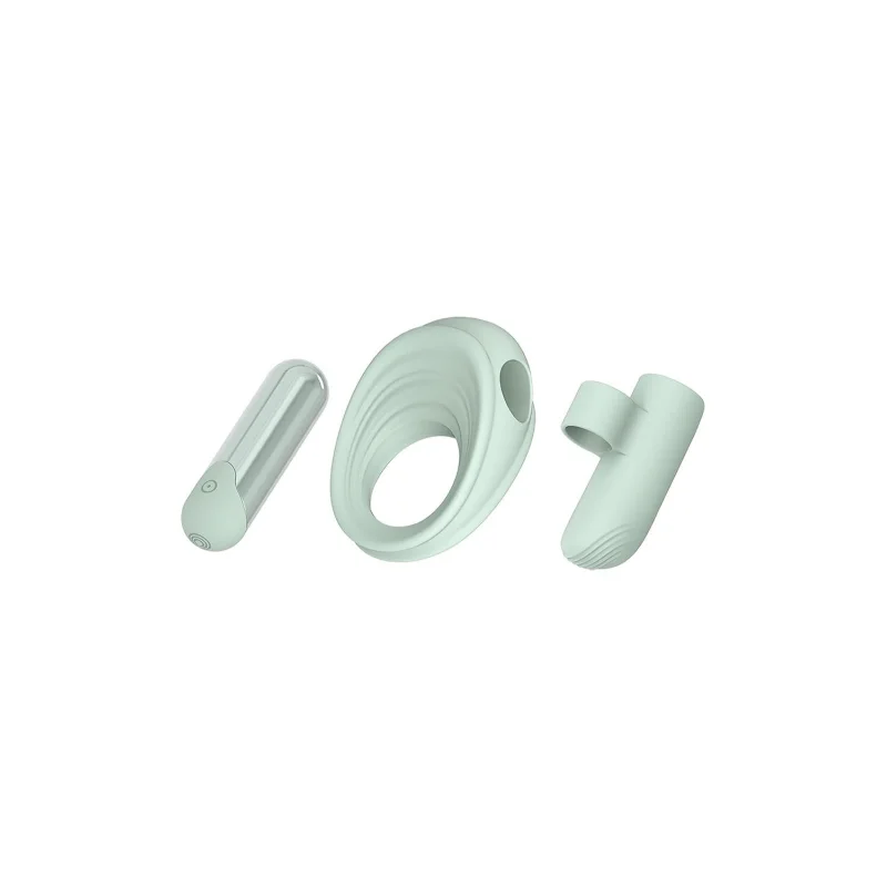 GLAM 3-IN-1 Play Kit - Luxury Silicone Vibrator Set - Dreamtoys Related Products