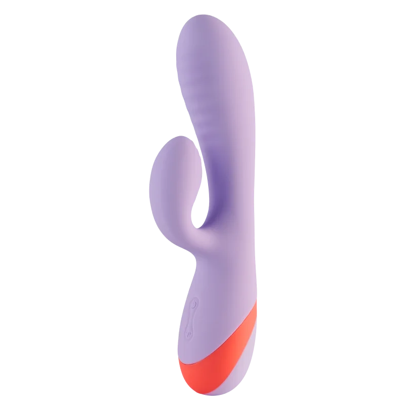 Love Signal Twin Toned Duo - Δονούμενος Rabbit Διεγέρτης Διπλής Δράσης - Μοβ