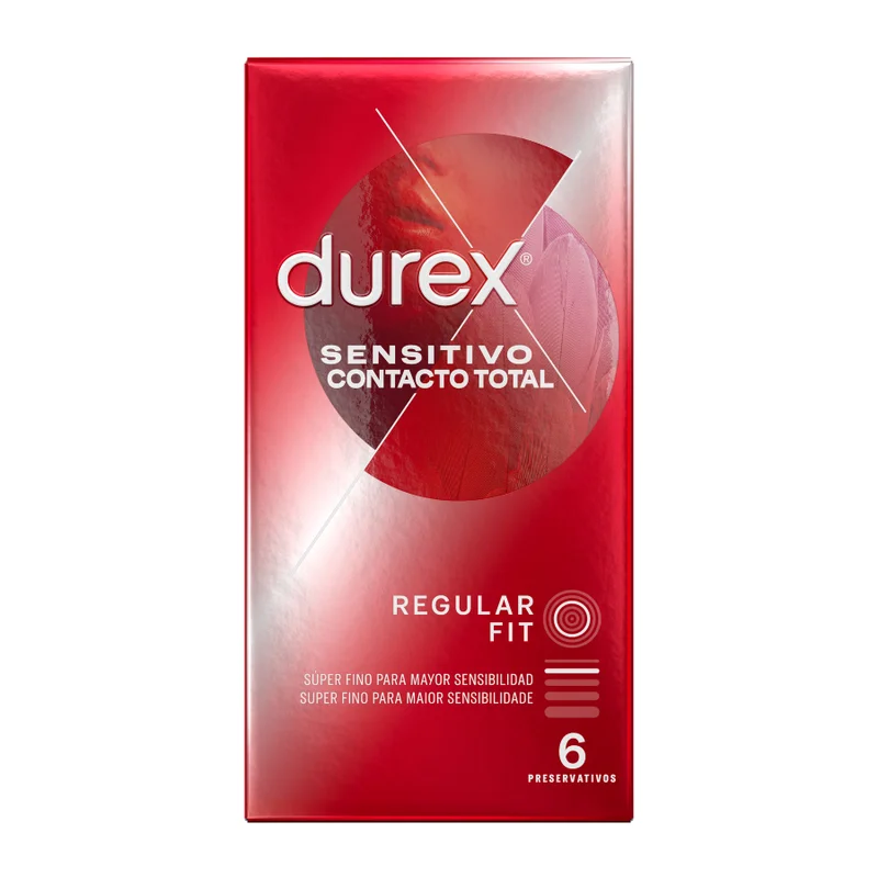 Durex – Sensitive Contact Total Προφυλακτικά – 6 Τεμάχια product.details.thumbnail 1