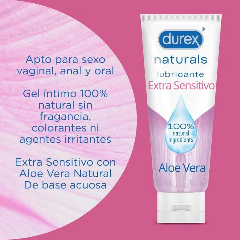 Durex - Naturals Extra Sensitive - Λιπαντικό με βάση το νερό - 100ml product.details.thumbnail 2