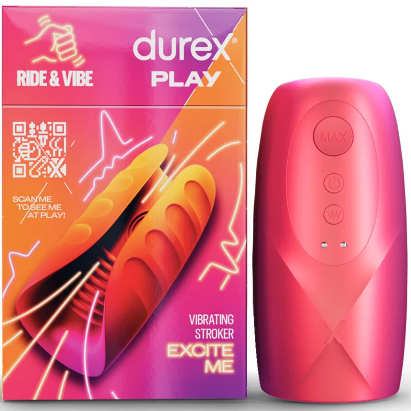 Ride & Vibe - Rechargeable Vibrating Masturbation Sleeve