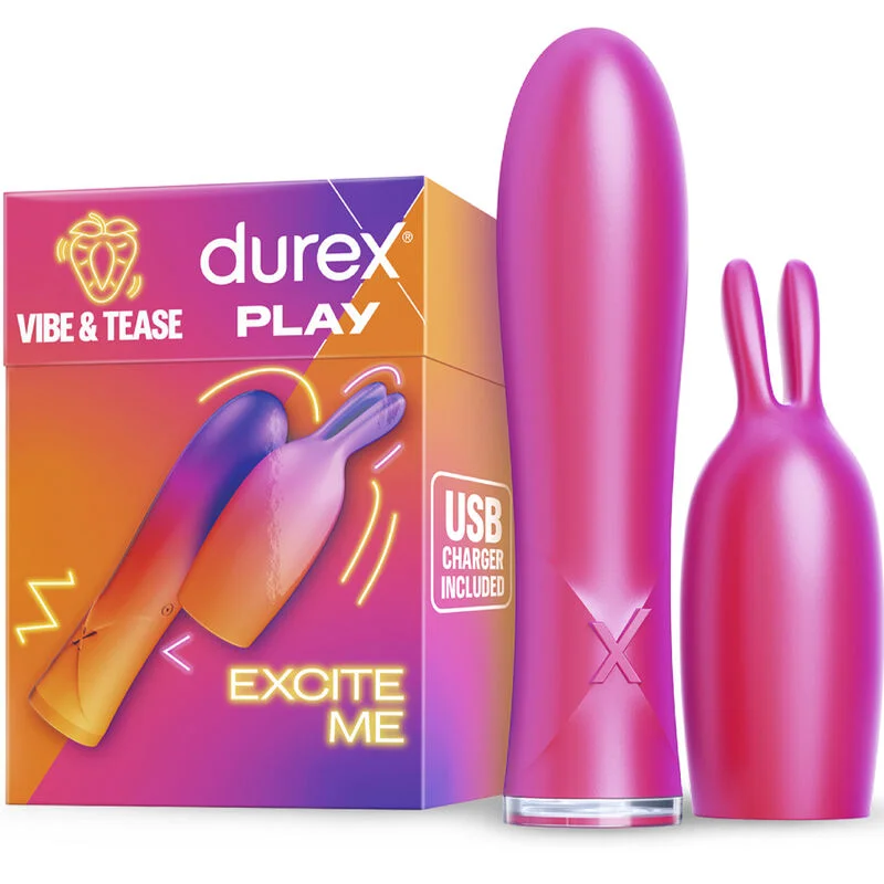 Vibe & Tease - 2 In 1 Vibrator With Teaser Tip