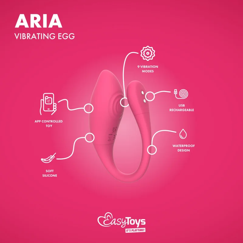 Aria - App-controlled Vibrating Egg   product.details.thumbnail 1