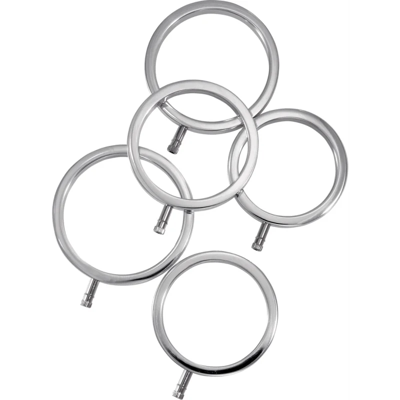 Electrarings - Set Of 5 Metal Cock Rings For Electrostimulation product.details.thumbnail 2