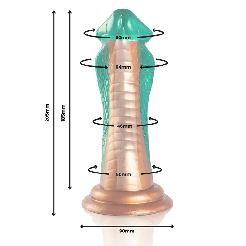 Python Cobra Green - Ομοίωμα Σιλικόνης - 20 Cm product.details.thumbnail 1