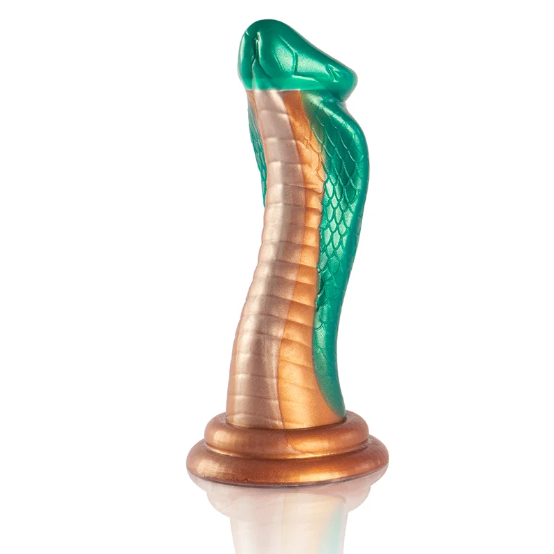 Python Cobra Green - Ομοίωμα Σιλικόνης - 20 Cm - Epic Ρεαλιστικά Ομοιώματα