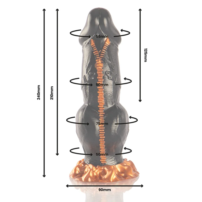 Deimos Power Of Ecstasy - Silicone Dildo - 24 Cm product.details.thumbnail 1