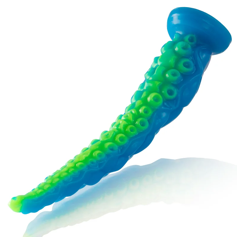 Scylla Fluorescent Thin Tentacle - Silicone Dildo - 31 Cm product.details.thumbnail 2
