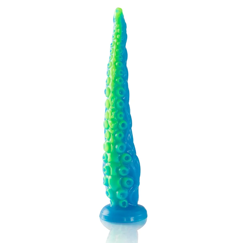 Scylla Fluorescent Thin Tentacle - Silicone Dildo - 31 Cm - Epic Realistic Dildos