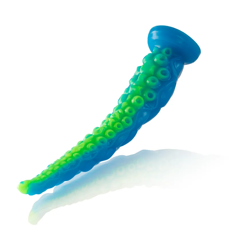 Scylla Fluorescent Thin Tentacle - Silicone Dildo - 25 Cm product.details.thumbnail 2