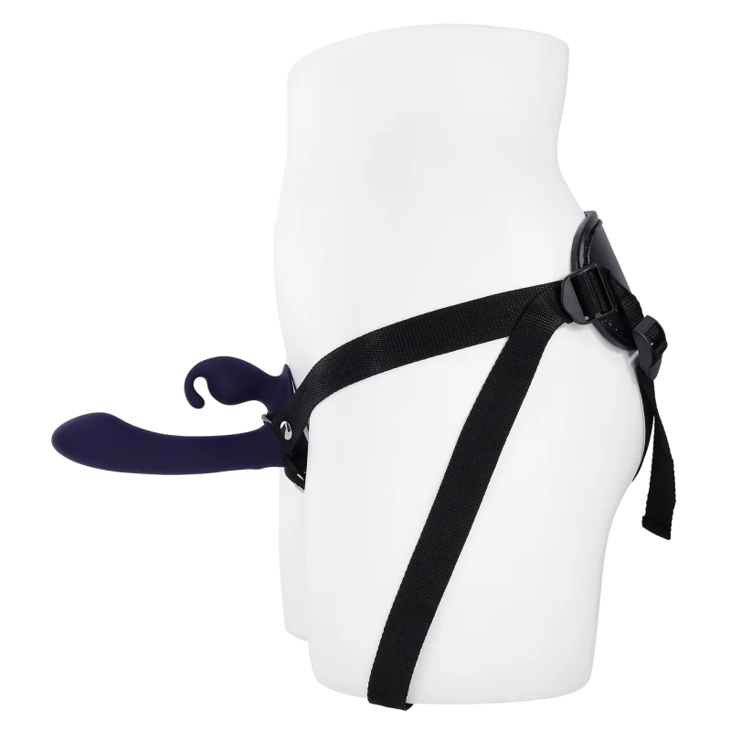 Giving Vibes - Triple Motor Vibrating Strap-on
