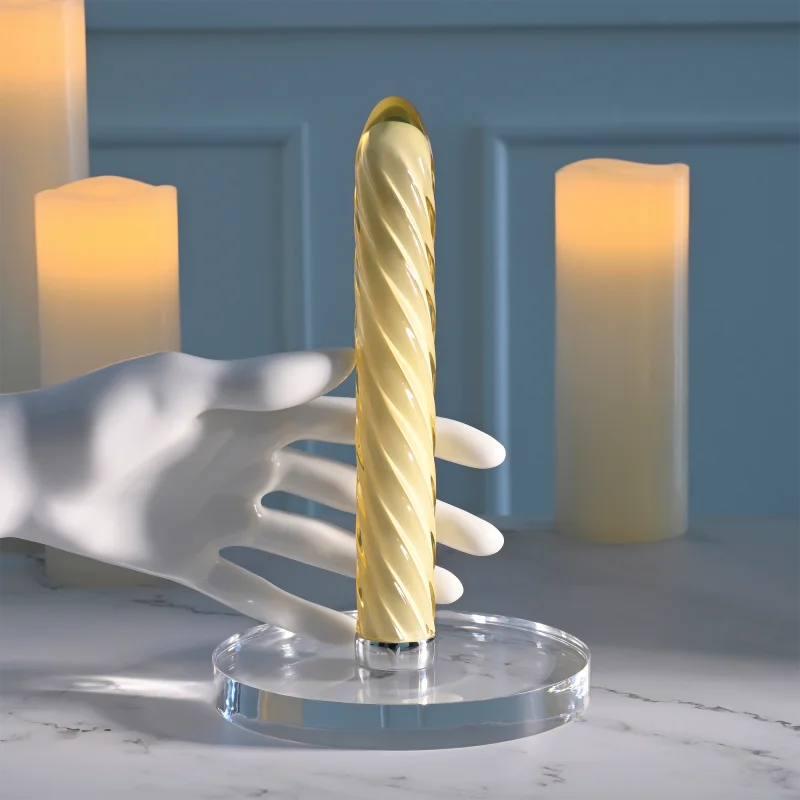 Playboy Twist Of Fate - Glass Vibrator - 18 Cm product.details.thumbnail 3