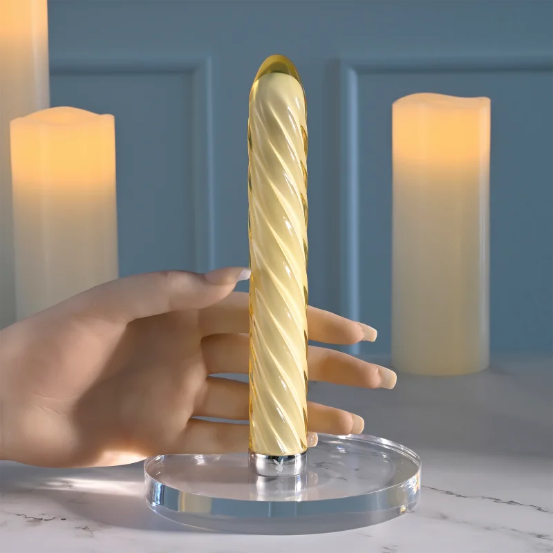 Playboy Twist Of Fate - Glass Vibrator - 18 Cm product.details.thumbnail 4