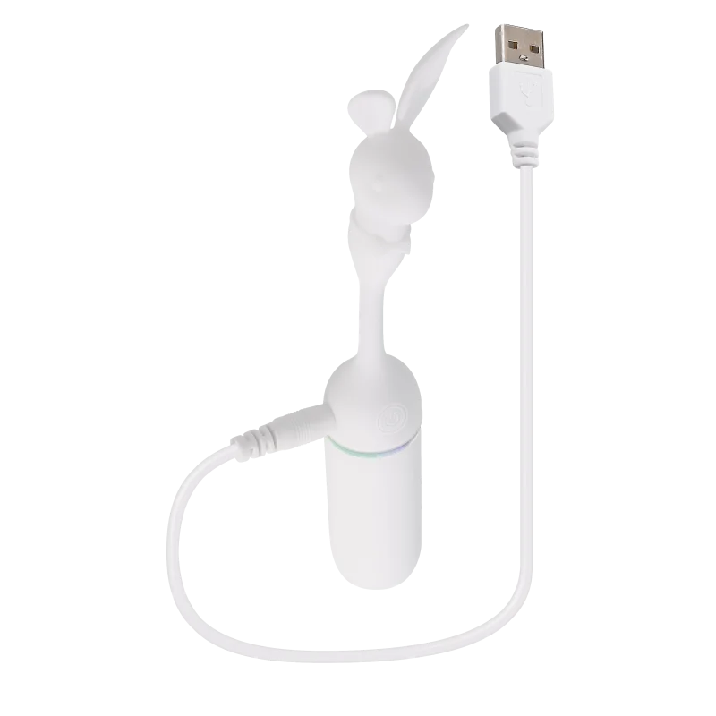 Playboy Lucky Charm - Double-ended Light-up Rabbit Vibrator product.details.thumbnail 2