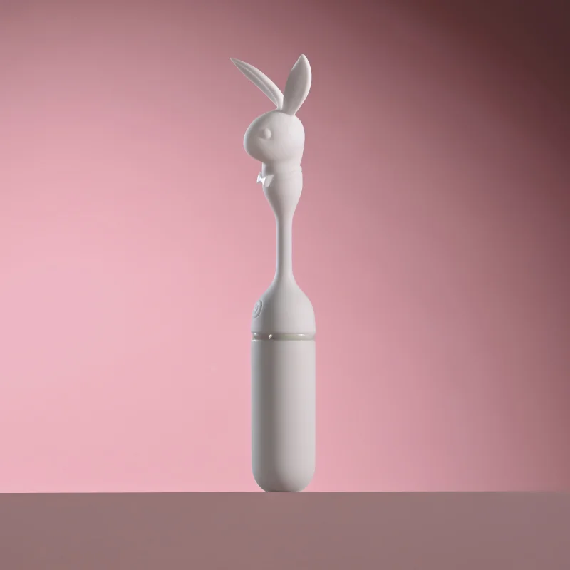 Playboy Lucky Charm - Double-ended Light-up Rabbit Vibrator product.details.thumbnail 4