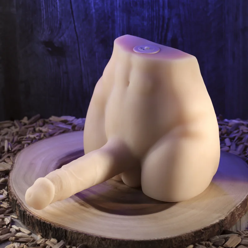 Realistic Torso - Dildo With Vibration & Thrusting Action - 24 Cm product.details.thumbnail 3