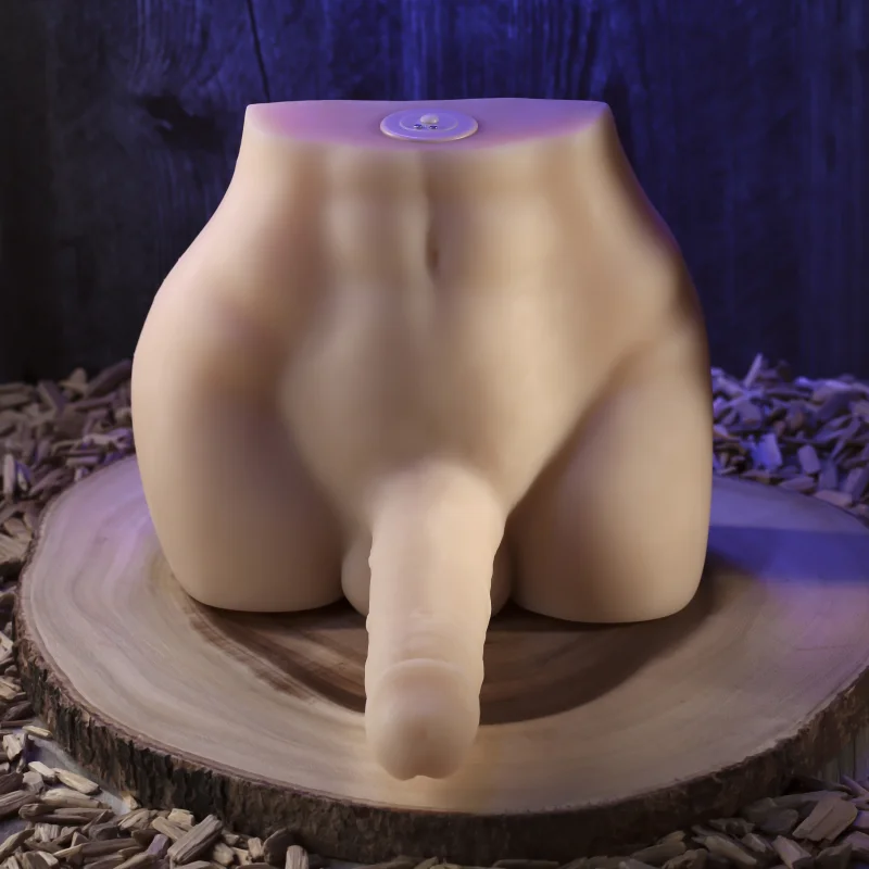 Realistic Torso - Dildo With Vibration & Thrusting Action - 24 Cm product.details.thumbnail 4