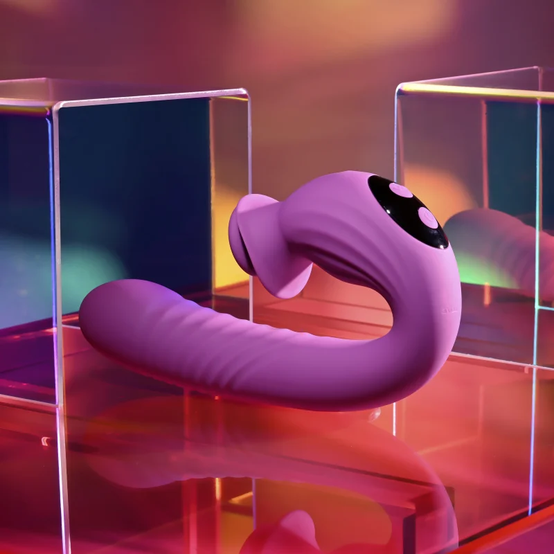 Thrusting Rabbit Vibrator With Rotating Clitoral Stimulator - 16 Cm product.details.thumbnail 4