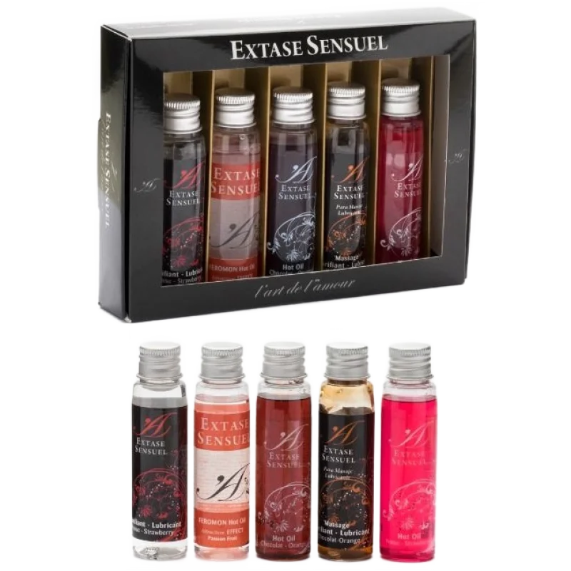 Trick Or Treat - Sensual Oils & Lubricants Set 5 X 30 Ml