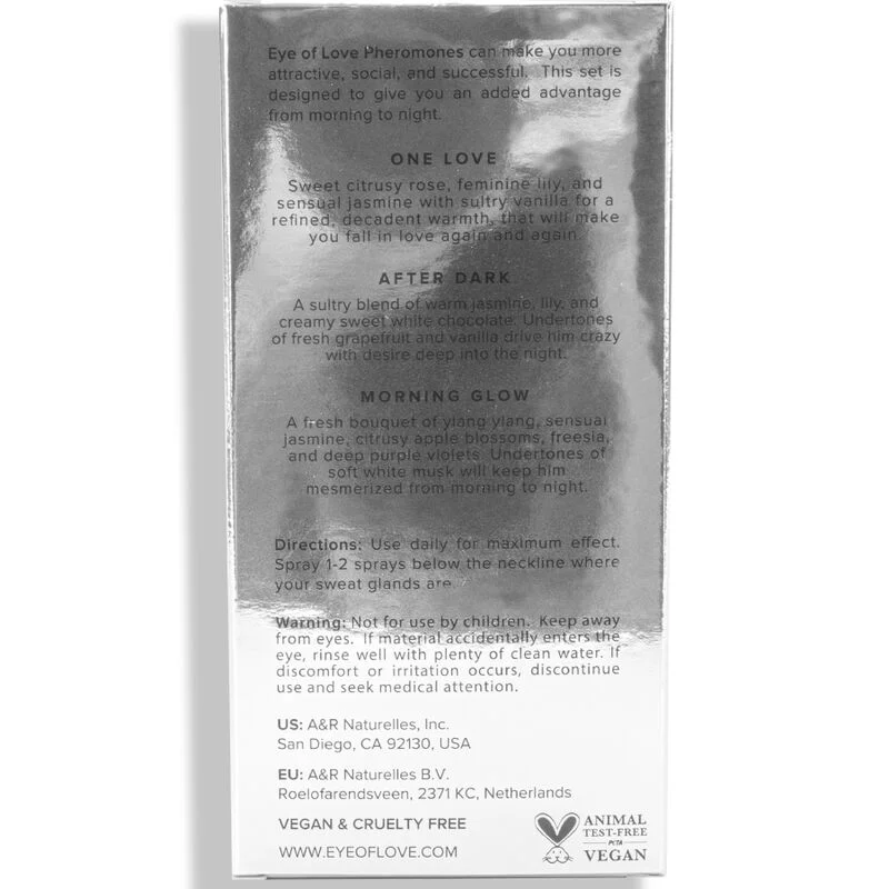Morning Glow, One Love, After Dark - Pheromone Parfum Set - 3 X 10 Ml product.details.thumbnail 2