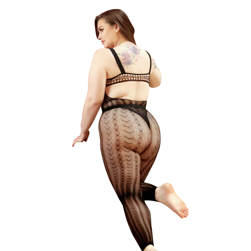 In Your Dreams - Σετ 2 Τεμαχίων - Bodysuit & Ψηλόμεσο Κολάν - Xl/4xl product.details.thumbnail 3