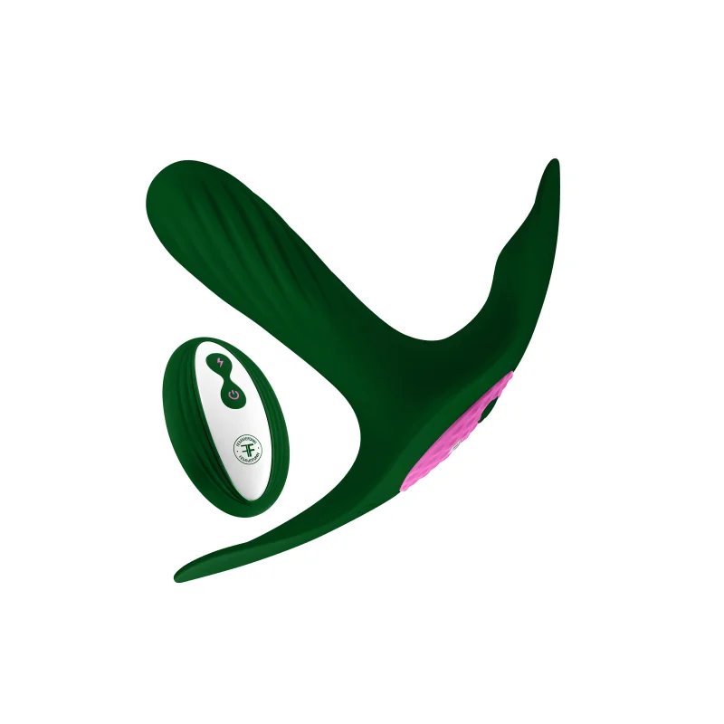 Ossia - Rechargeable Wearable Bullet Vibrator - Dark Green
