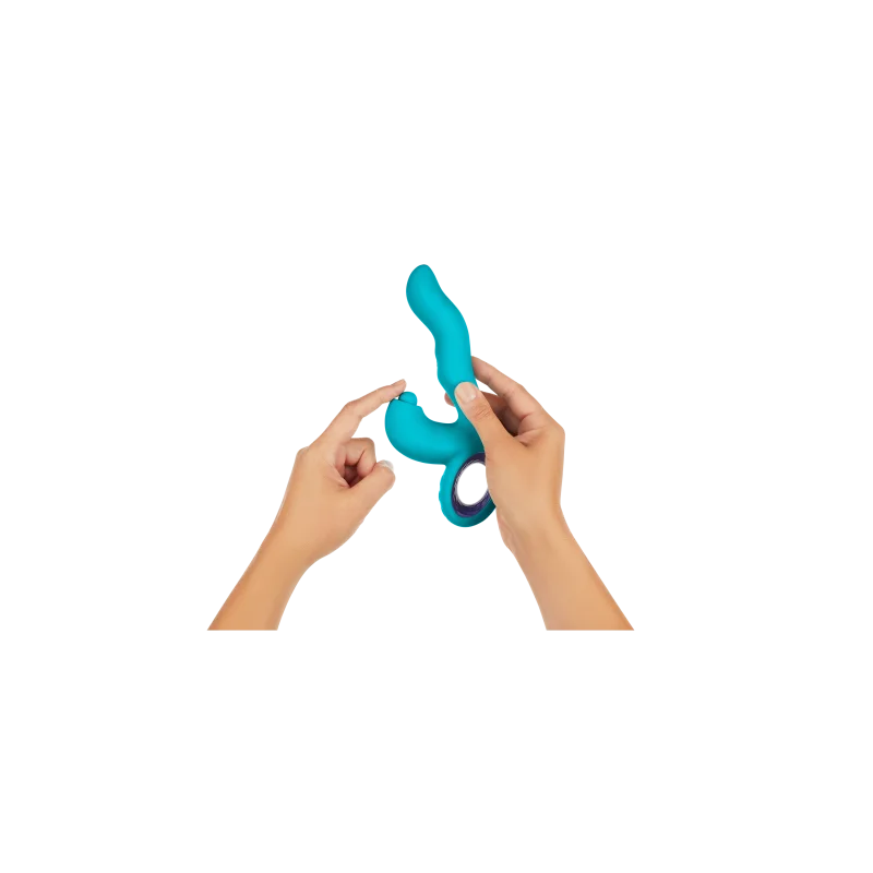 Klio - Triple Action Rabbit Vibrator 21 Cψψm - Turquoise product.details.thumbnail 4