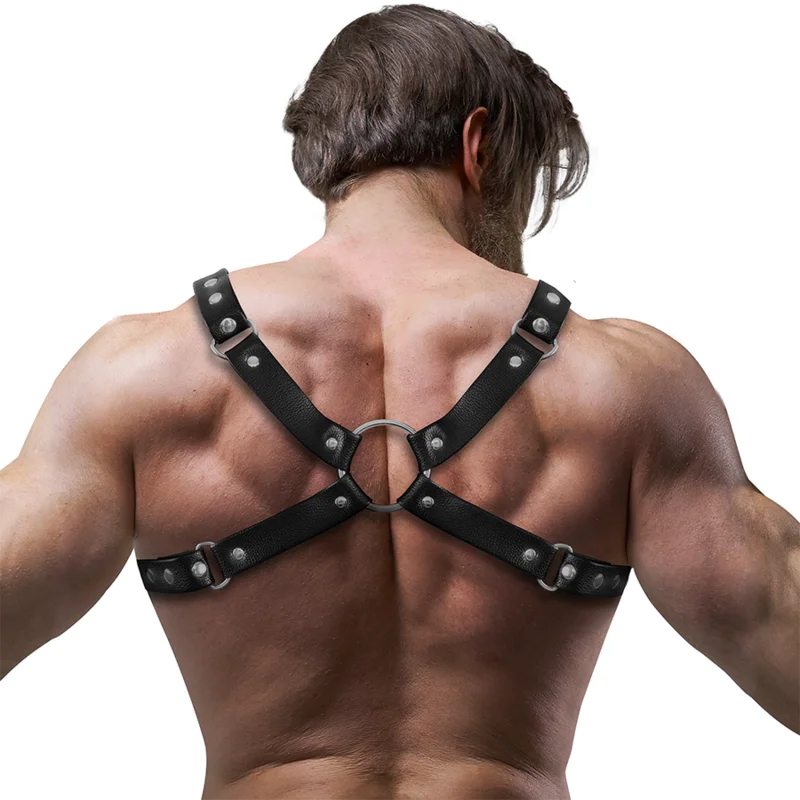 Attitude - Bulldog Chest Harness Eco Leather Men - (size M/l) product.details.thumbnail 2