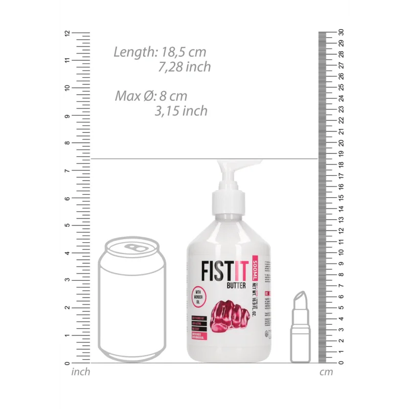 Λιπαντικό με βάση το νερό για Fisting - 500 Ml product.details.thumbnail 4