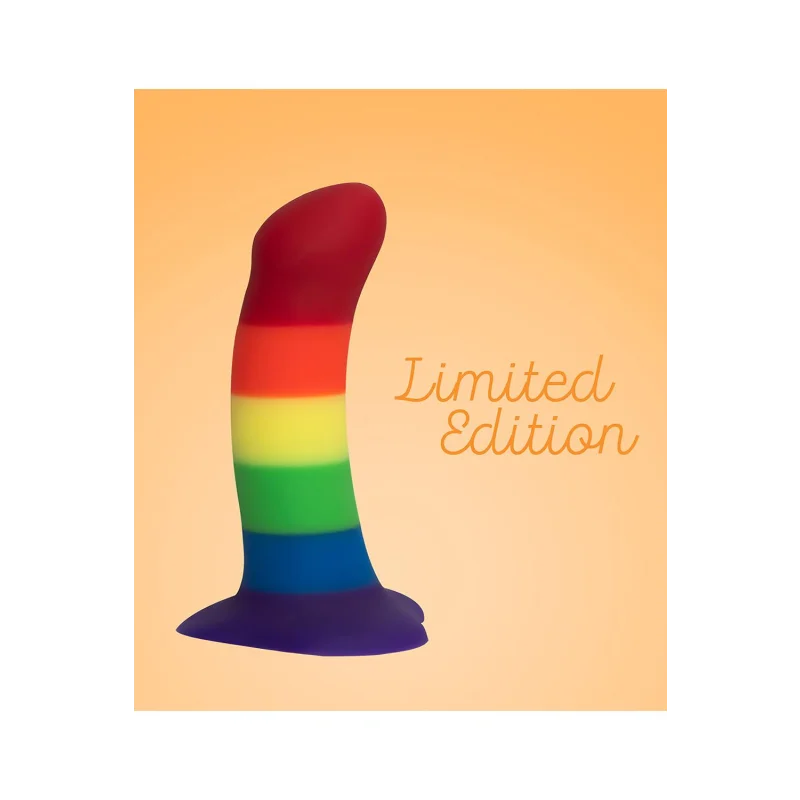 Amor Rainbow - Ομοίωμα Ιατρικής Σιλικόνης με Βεντούζα - 15 Cm product.details.thumbnail 1