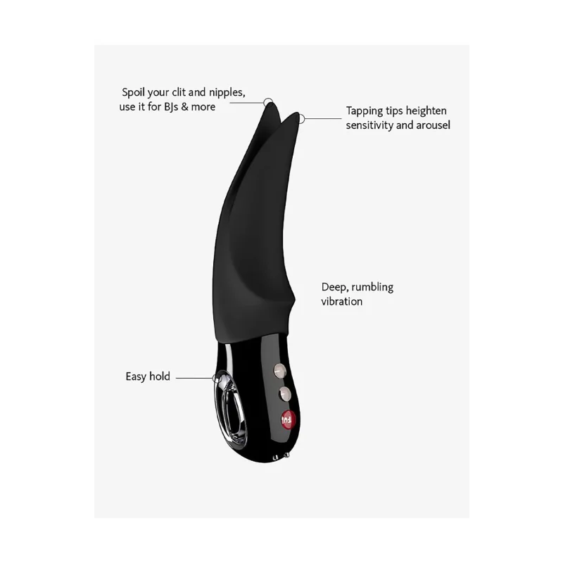 Volta - Επαναφορτιζόμενος Κλειτοριδικός Δονητής - Μαύρο