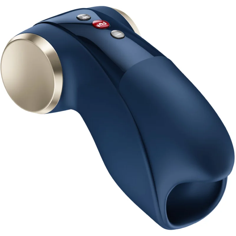 Cobra Libre Ii - Vibrating Male Masturbator With Dual Motors - Blue