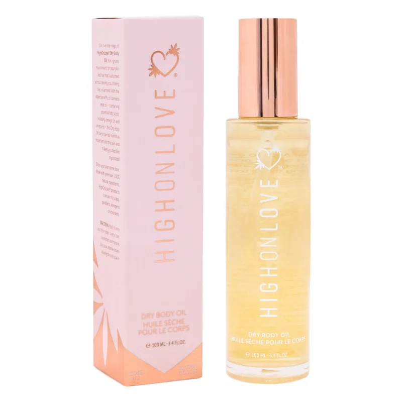 Dry Body Oil Spray - Nourishing Dry Body Oil - 100 Ml - Highonlove Body & Soul