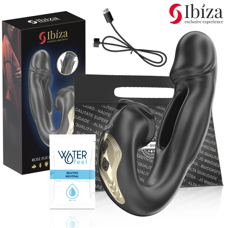 Rose Vibrator - Διπλός Διεγέρτης Κλειτορίδας με Flicking Effect - Ibiza Technology Σχετικά Προϊόντα