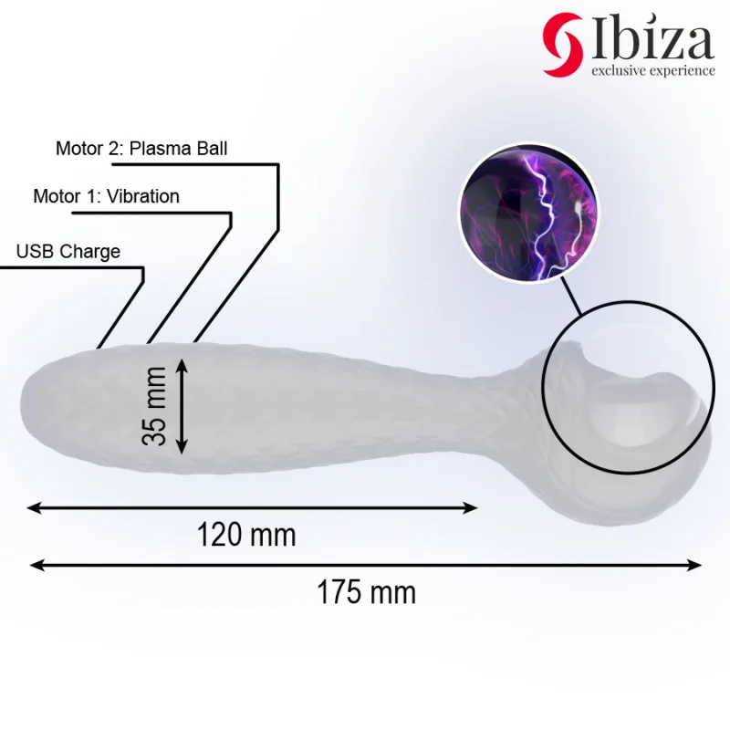 Plasma Sphere - Vibrator And Electrostimulator product.details.thumbnail 4