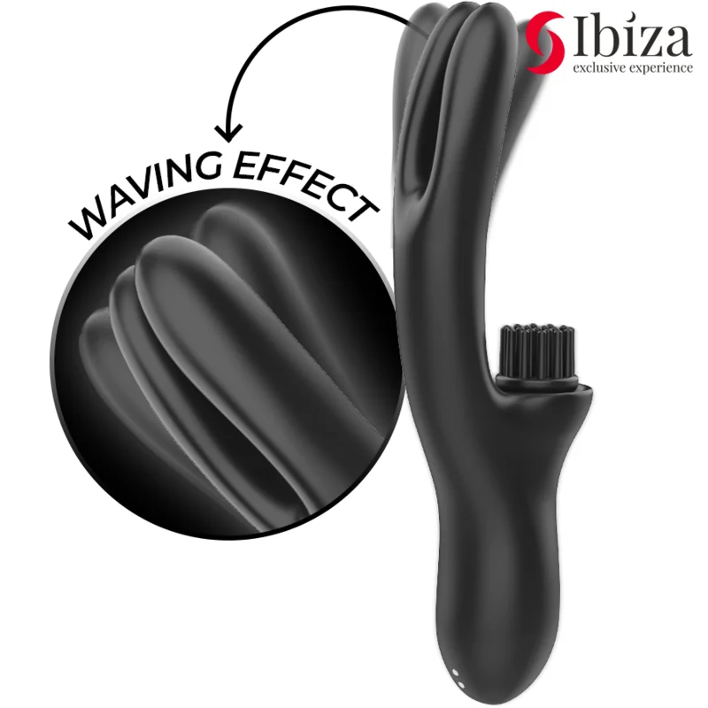 Hi-tech Rabbit Brushing - Δονούμενος Rabbit Διεγέρτης Κλειτορίδας και G-spot