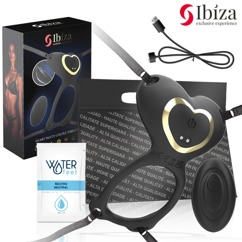 Heart - Panty Vibrator For Couples With Remote Control