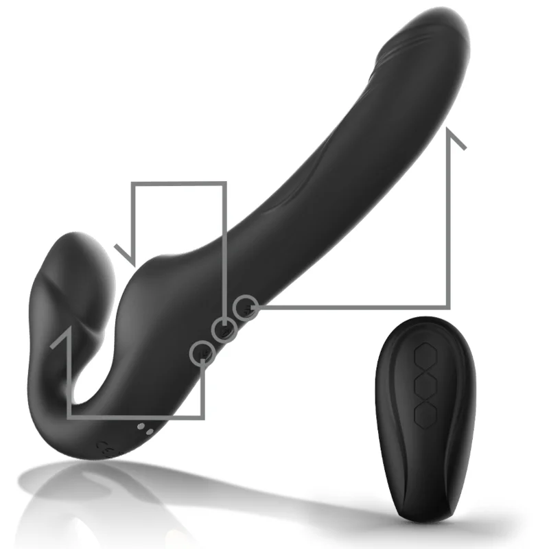 Strapless - Strapless Vibrator With Remote Control And 3 Motors product.details.thumbnail 2