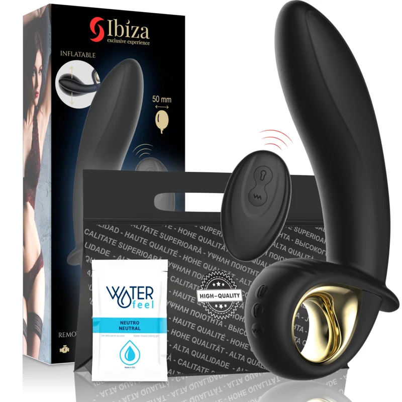 Inflatable G-spot Vibrator With Remote Control