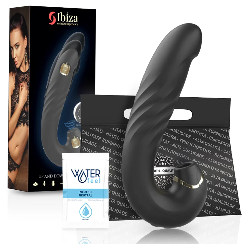 Up&down - Vibrator With Up & Down Motion And Clitoral Suction